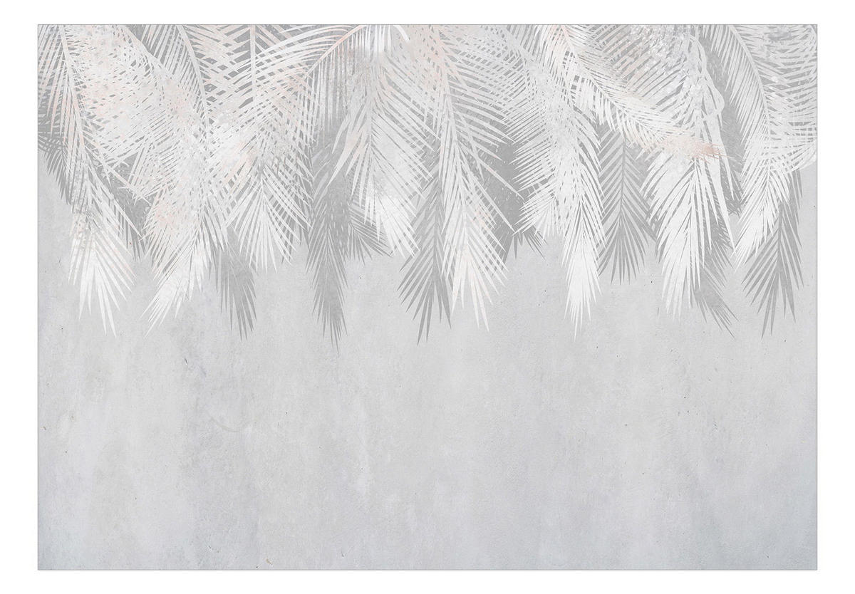 VLIESTAPETE Grau 400/280 cm - Grau, Textil (400/1cm) - KUNSTLOFT