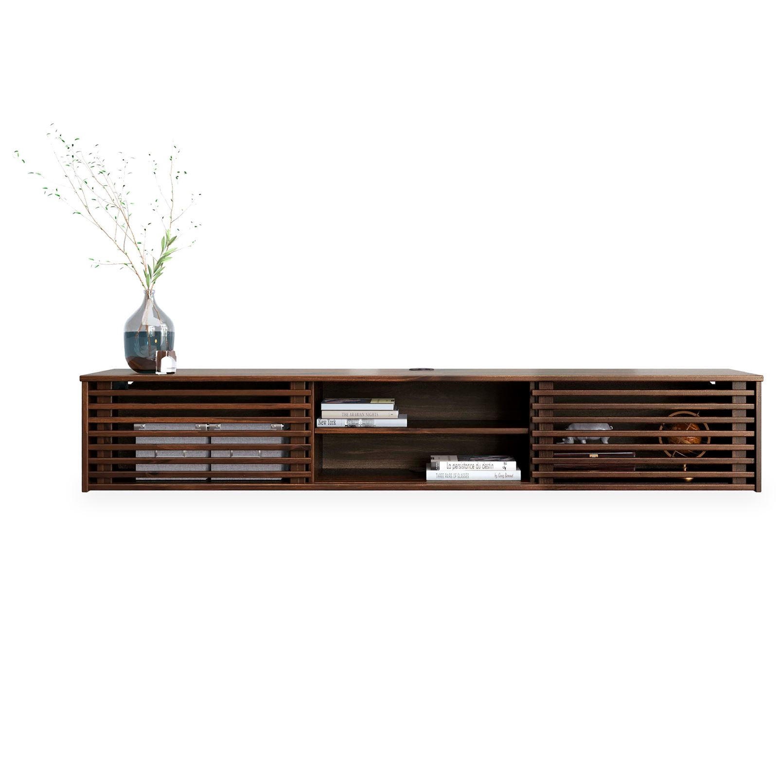 Idimex Lowboard Nussbaum 175x30x34 cm