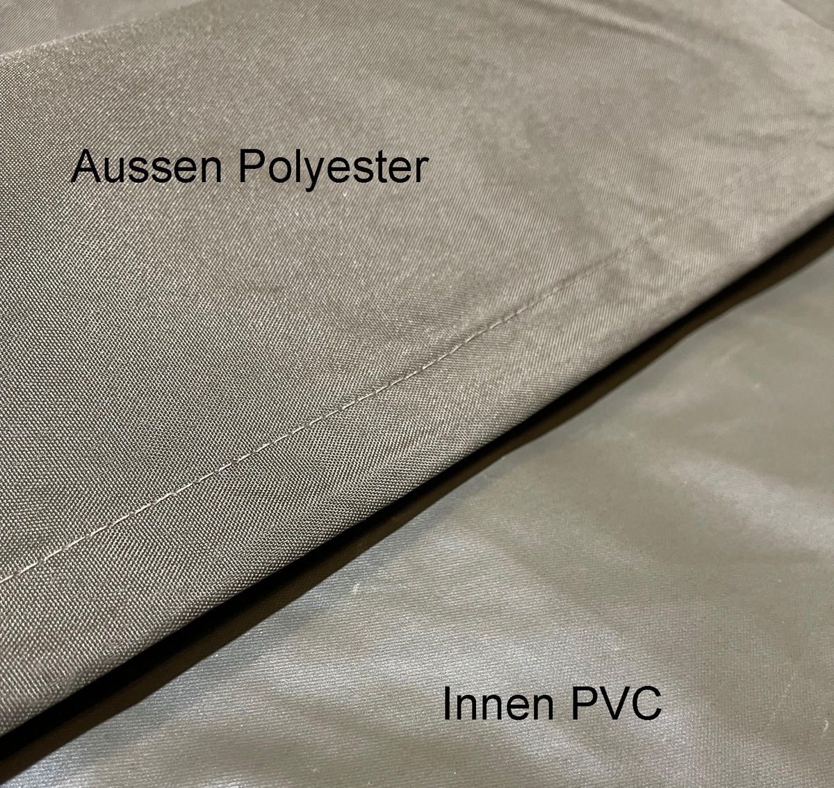 SCHUTZHAUBE 3x3m Hardtop Gartenpavillon Antik Pavillon Partyzelt Taupe - Taupe, Textil (300/1/300cm) - QUICK STAR
