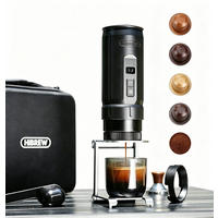 ESPRESSOMASCHINE Tragbare Auto Kaffeemaschine mit Heizfunktion 20 Bar - Schwarz, Metall (7.5/22/7.5cm) - BEXEVUE