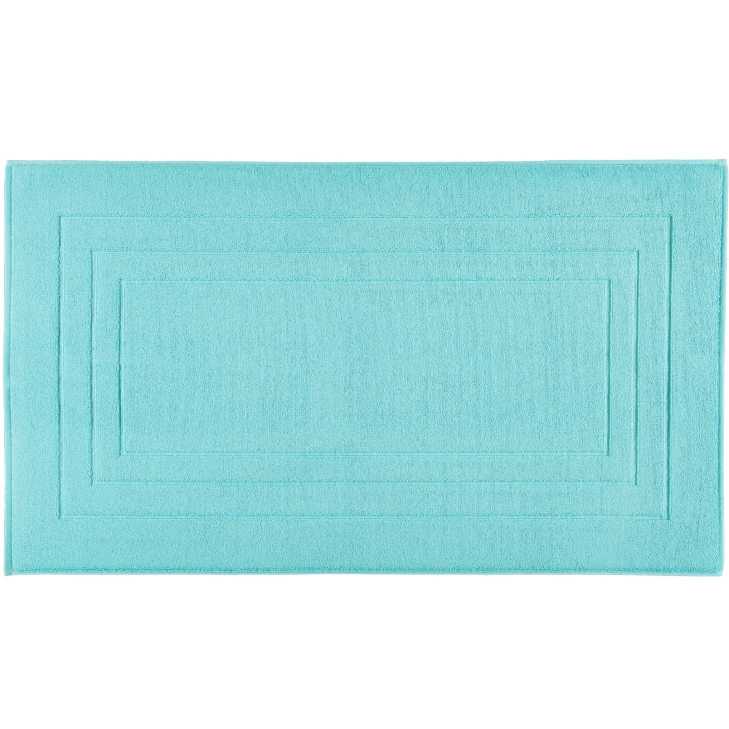 BADEMATTEN FEELING LIGHT AZURE - 5340 - Blau, Textil (67/120cm) - Vossen