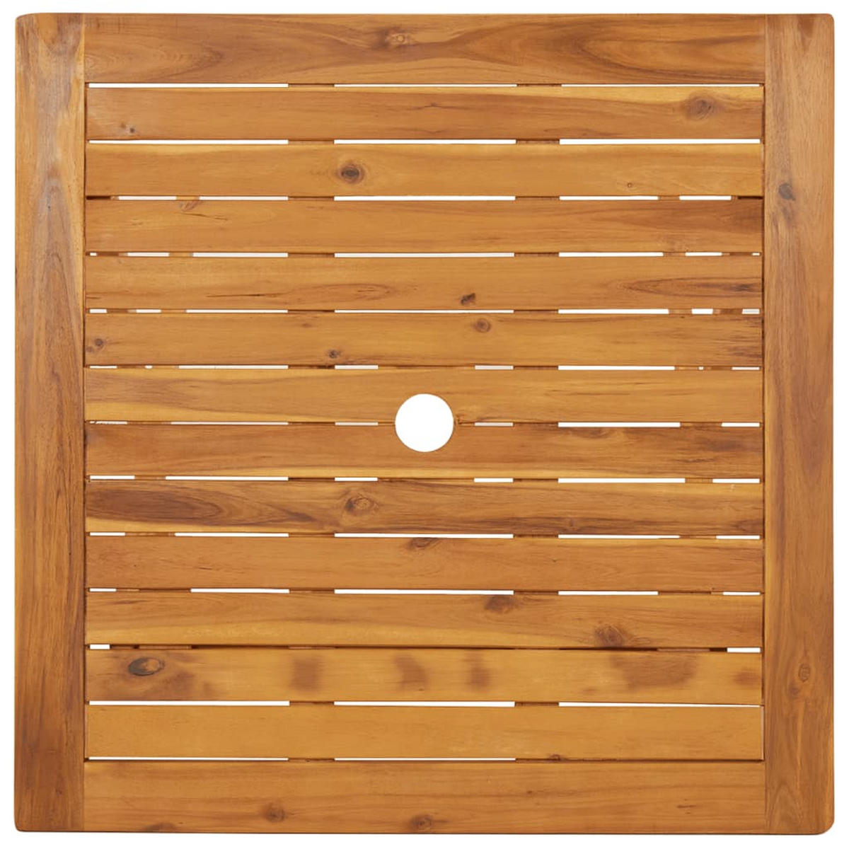 GARTEN-ESSGRUPPE 3-teilig Klappbar Massivholz Akazie - Braun, Holz - vidaXL