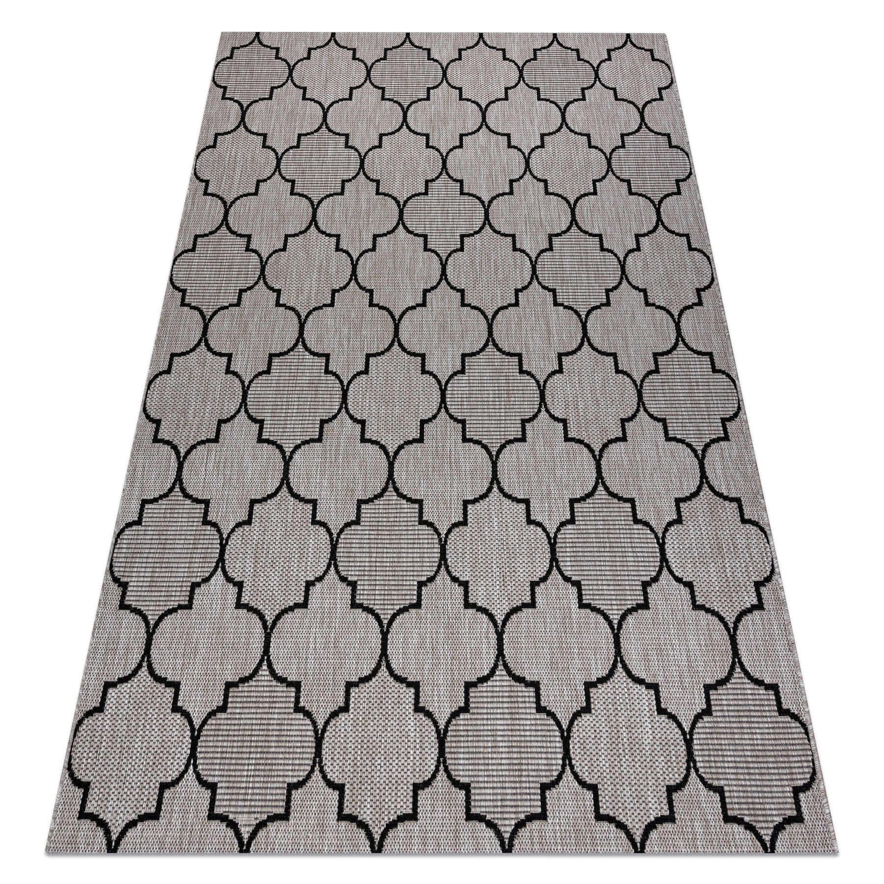 TEPPICH Floorlux 80/150 cm - Grau, Textil (80/150cm) - rugsX