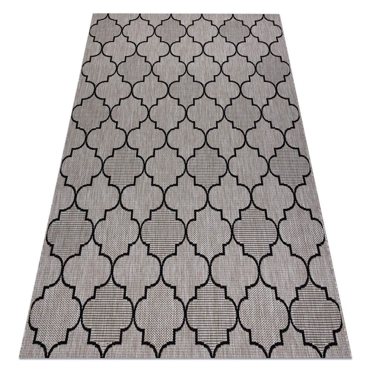 TEPPICH Floorlux 80/150 cm - Grau, Textil (80/150cm) - rugsX