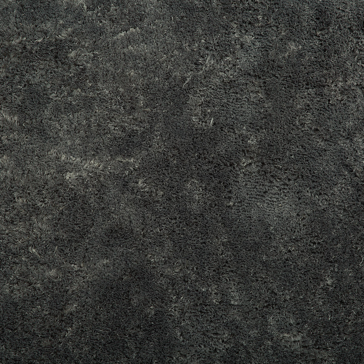 SHAGGY-TEPPICH Evren 200/200 cm - Grau, Kunststoff (200/200cm) - Beliani