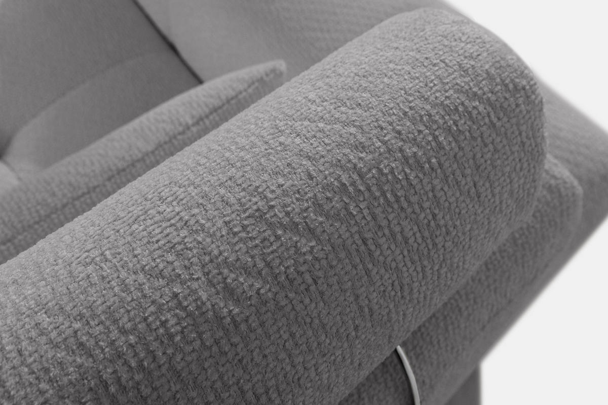 ECKSOFA RECHTS ALIGRA, Grau - Grau, Holz/Holzwerkstoff (290/191cm) - KONSIMO®