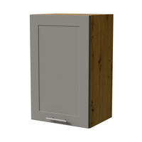 HÄNGESCHRANK Oslo W2/45 Eiche Artisan / Dust Grey Matt 45 / 32,5 / 72cm - Eiche Artisan/Grau, Holz/Holzwerkstoff (45/72/32.5cm) - Feldmann-Wohnen