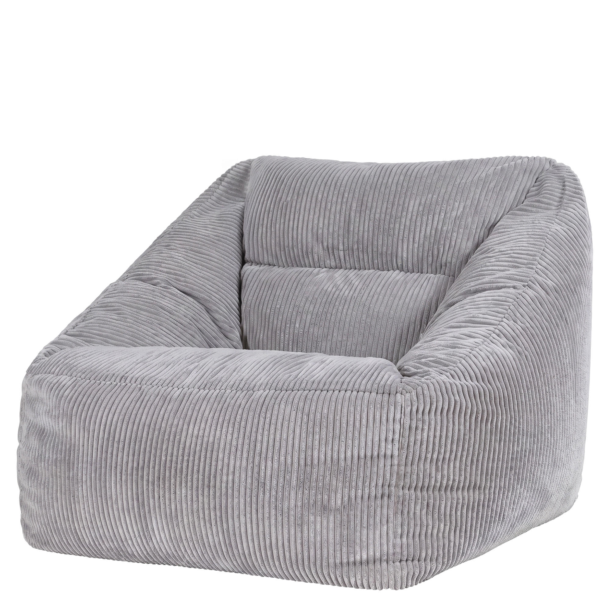 icon Sitzsack Hellgrau 97x73x84 cm