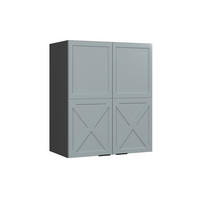 VĚŠÁK NA STĚNU Fame-Line Světle modrošedá - antracitová/světle modrá, kompozitní dřevo (60/72/34.1cm) - Vicco