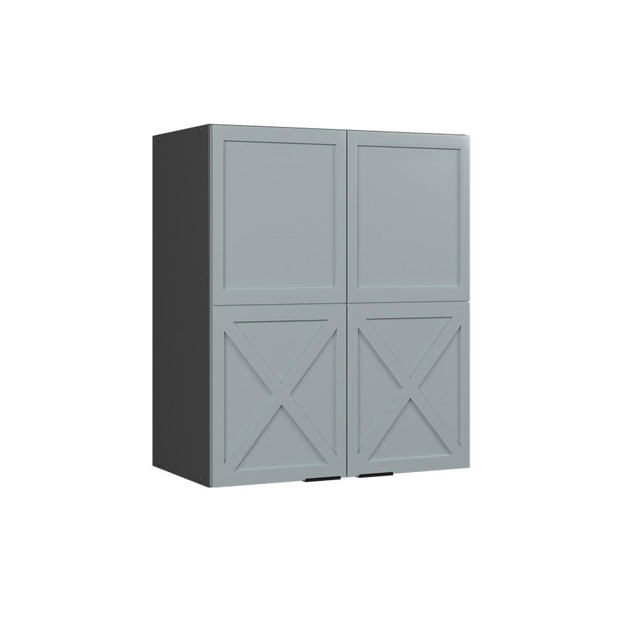 VĚŠÁK NA STĚNU Fame-Line Světle modrošedá - antracitová/světle modrá, kompozitní dřevo (60/72/34.1cm) - Vicco