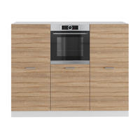 KUCHYŇSKÝ BLOK R-Line Sonoma/bílá 180 cm bez pracovní desky - bílá/Sonoma dub, kompozitní dřevo (180/143/46cm) - Vicco