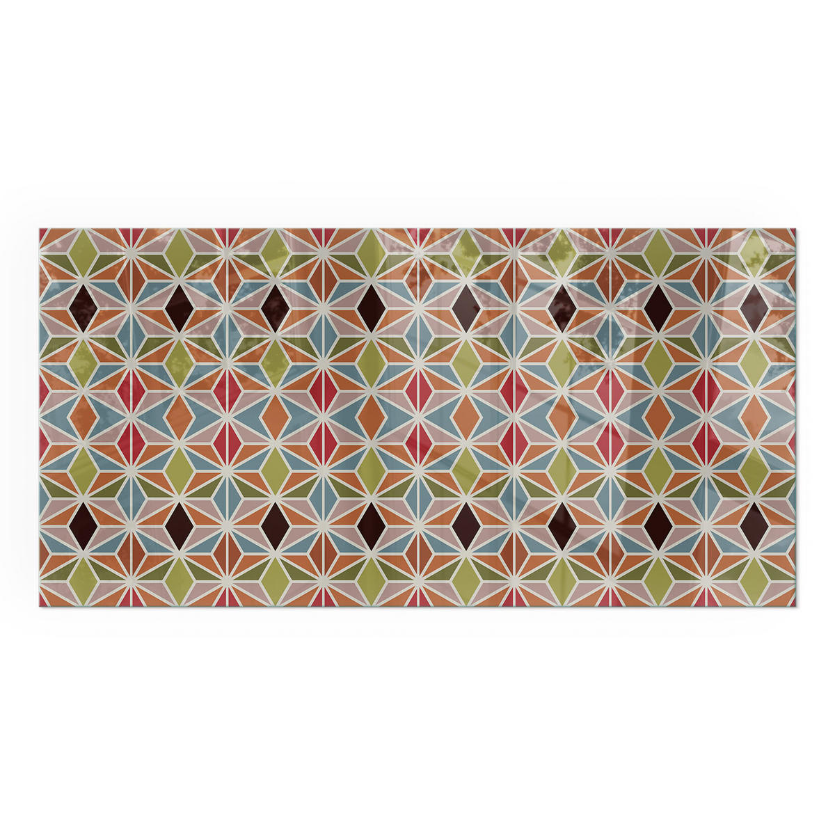 GLASPLATTE für Kamin 120x60 cm - Braun, Glas (120/60/0.4cm) - TULUP