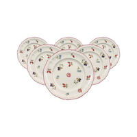 BROTTELLER Petite Fleur weiß ø 17,4 cm 6er Set - Weiß, Keramik (17.4cm) - Villeroy & Boch
