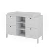 WICKELKOMMODE Ajaton Weiß 133 x 98.4 cm mit 4 Schubladen - Weiß, Holzwerkstoff (133/98.4/70cm) - VitaliSpa