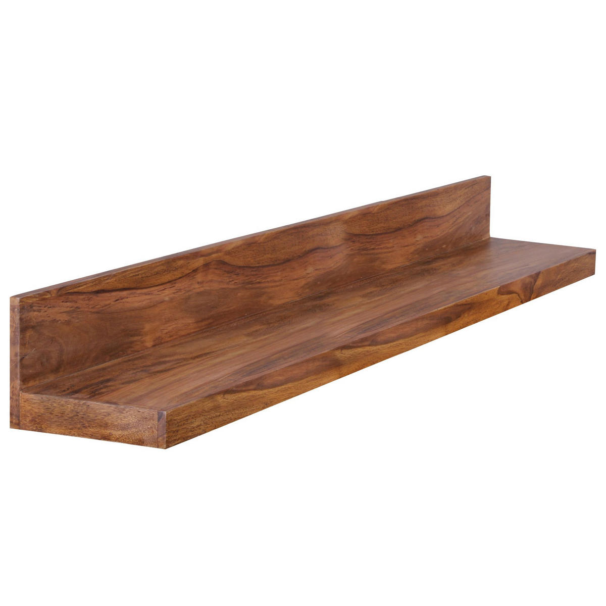 WANDREGAL Massivholz Landhausstil 140 cm Naturprodukt - Braun, Holz (140/17/24cm) - KADIMA DESIGN