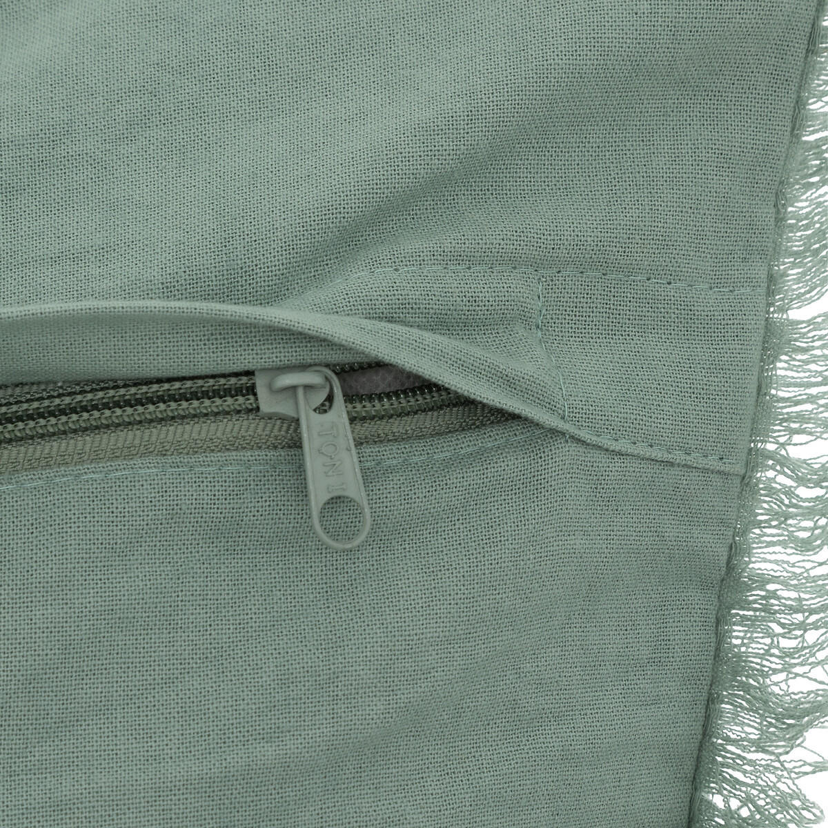 KISSEN Widdy 45/45 cm - Salbeigrün, Textil (10/45cm) - Atmosphera Createur d´interieur