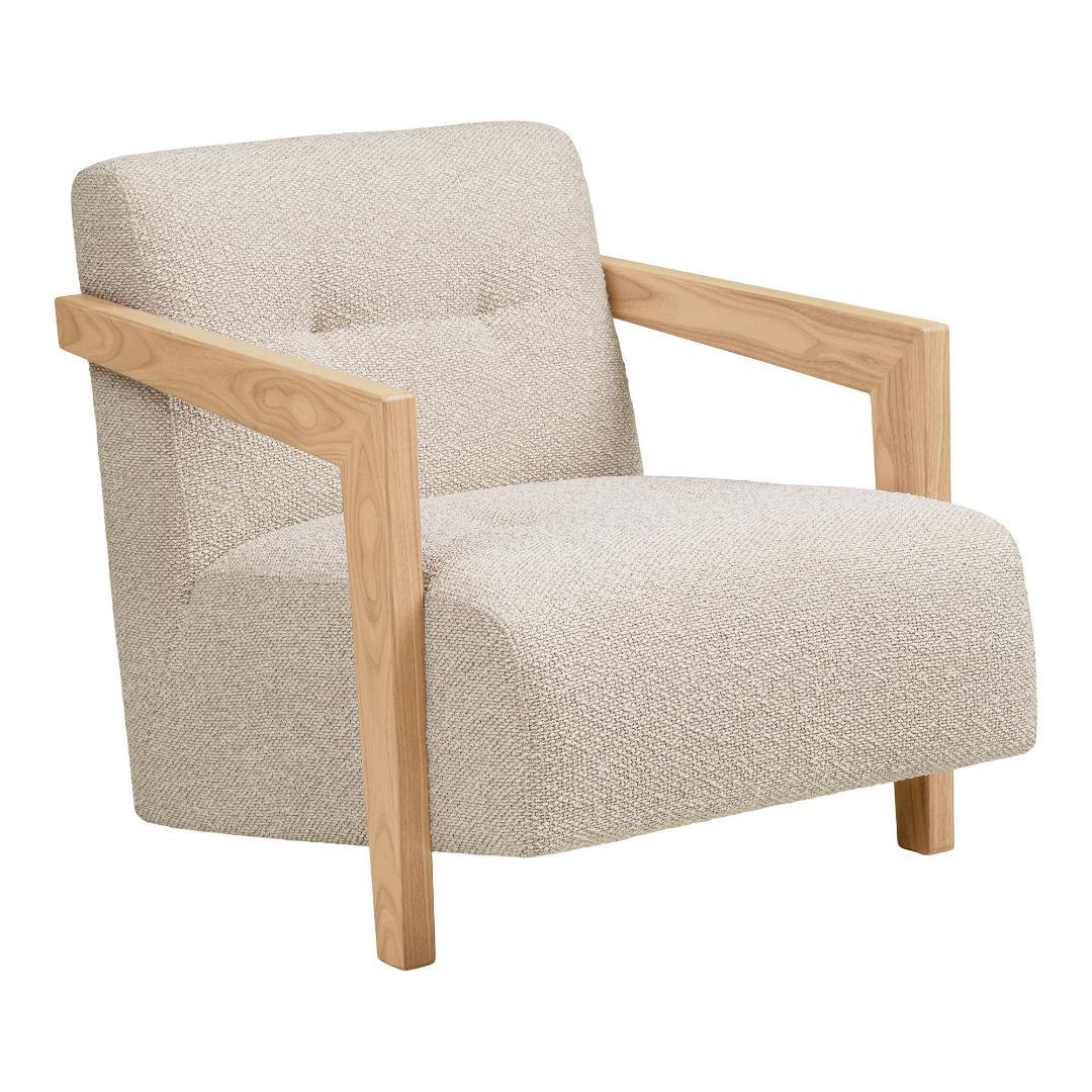 SESSEL, Clara, Eiche, Stoff, 72 x 88 x 72 cm - Eichefarben, Textil (72/72/88cm) - ebuy24