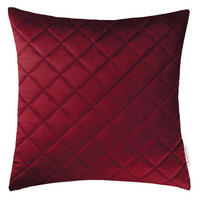 ZIERKISSENHÜLLE FrenchVelvet Quilt rot 45x45cm - Rot, Textil (45/45cm) - Tom Tailor
