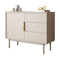 KOMMODE MIRACLE 1D3S mit Schubladen eintrürig Kaschmir - Kaschmir, Holzwerkstoff (104/82/39cm) - Lookway