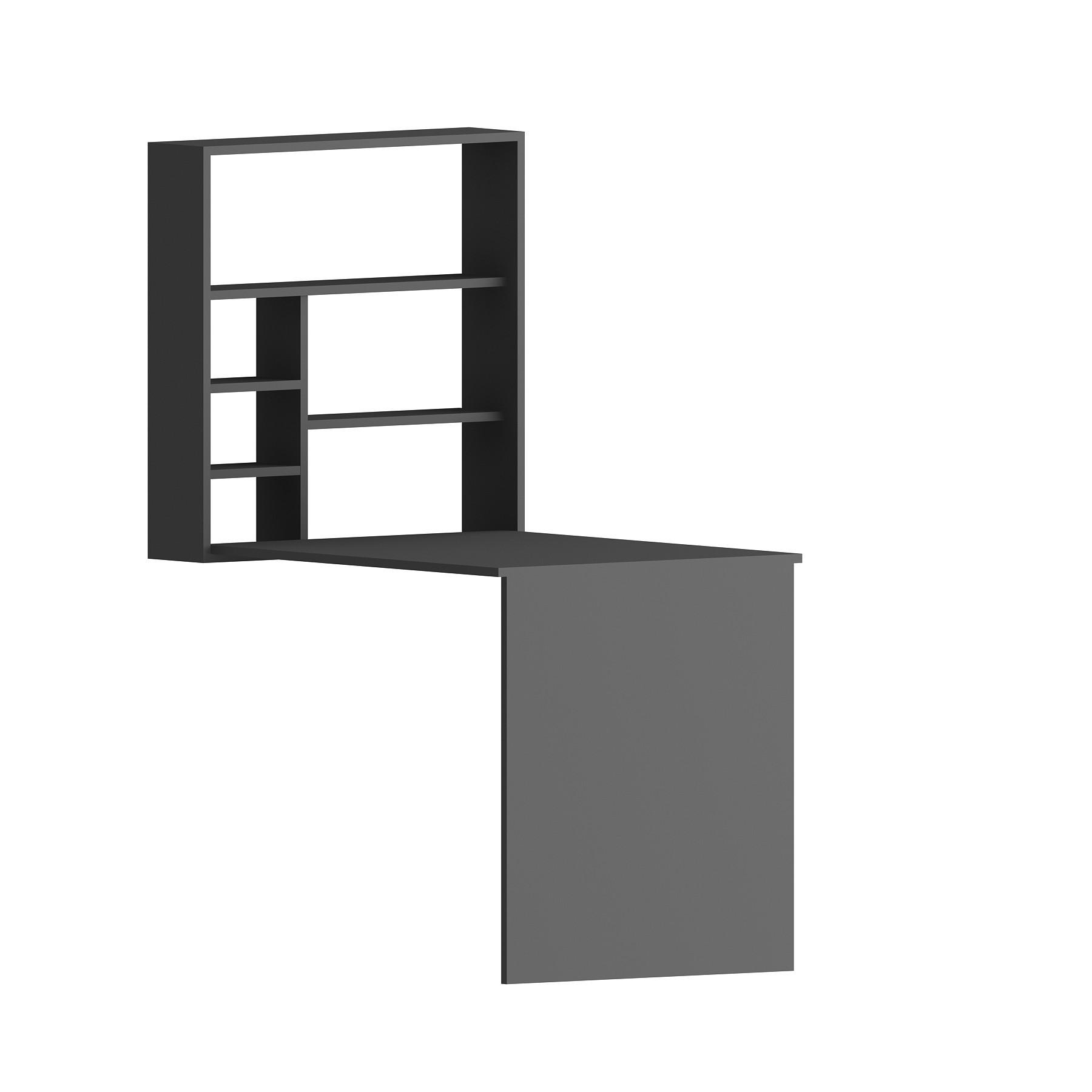 SCHREIBTISCH Sedir Anthrazit - Anthrazit, Holz (59/90/154cm) - Habitat Garten