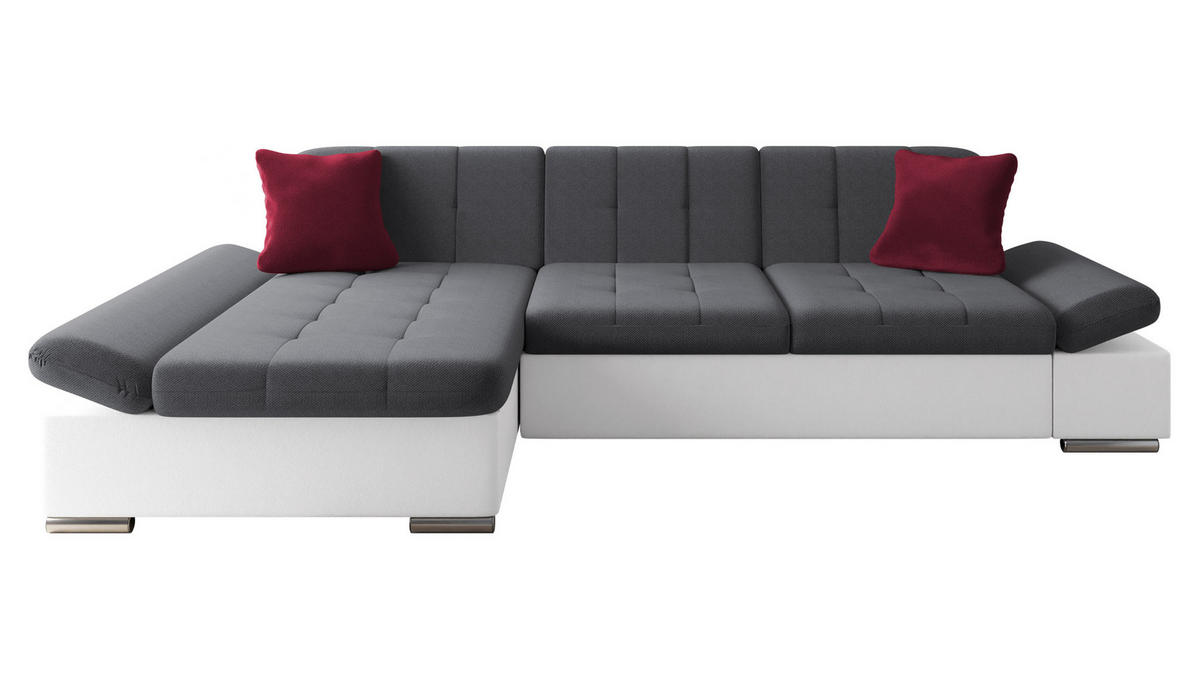 ECKSOFA Malwi, Seite: Links - Multicolor, Holz/Textil (278/161cm) - MIRJAN24