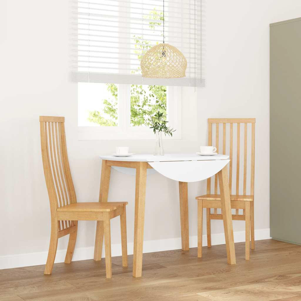 ESSZIMMERSTÜHLE 2 Stk. Massivholz Gummibaum 41*48.5*101cm - Braun, Holz (41/101/48.5cm) - ZMH