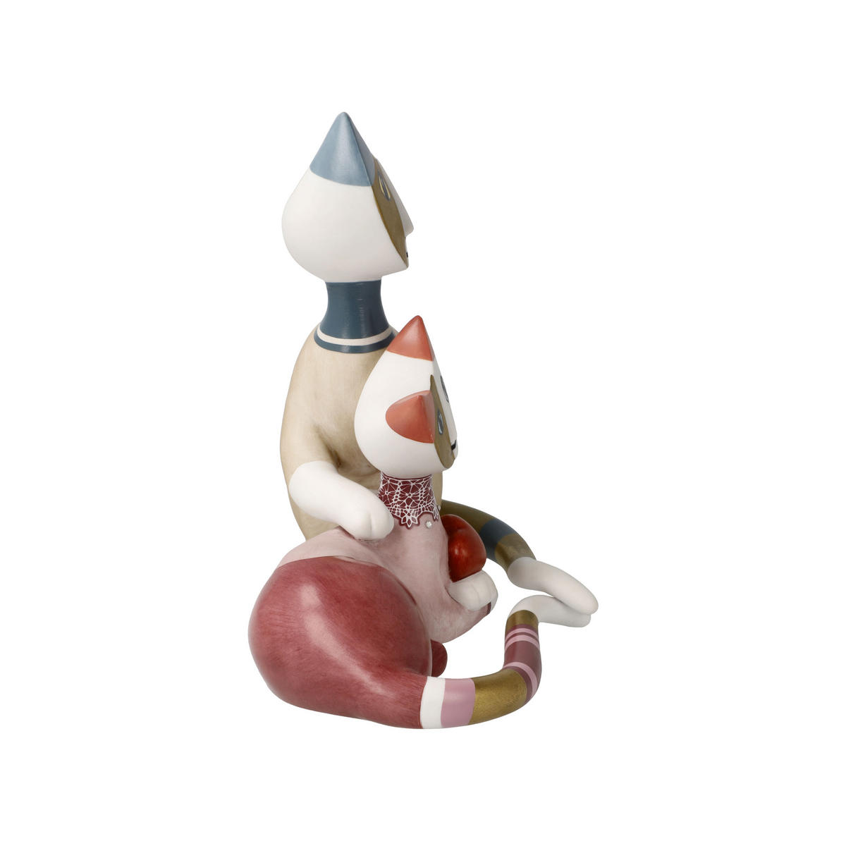 TIERFIGUR Rosina Wachtmeister - Vivien e Peppie, Biskuit-Porzellan, Bunt, 14 cm - Multicolor, Keramik (9/14/16cm) - Goebel