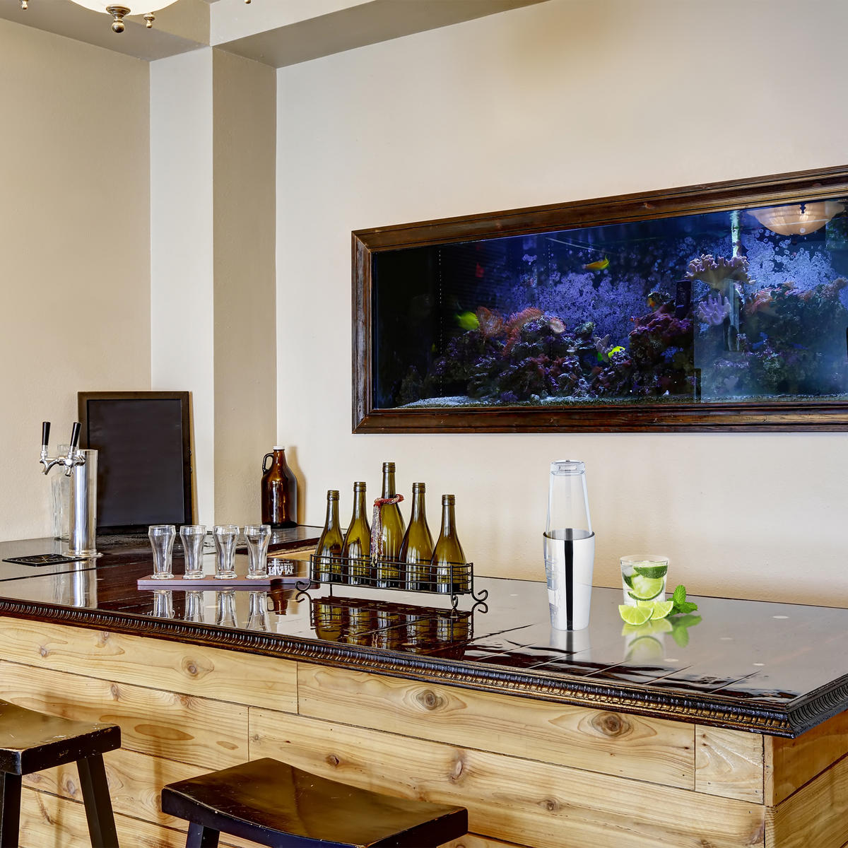 ŠEJKER na drinky - viacfarebná, kov/sklo (8.7/28.5/8.7cm) - Relaxdays