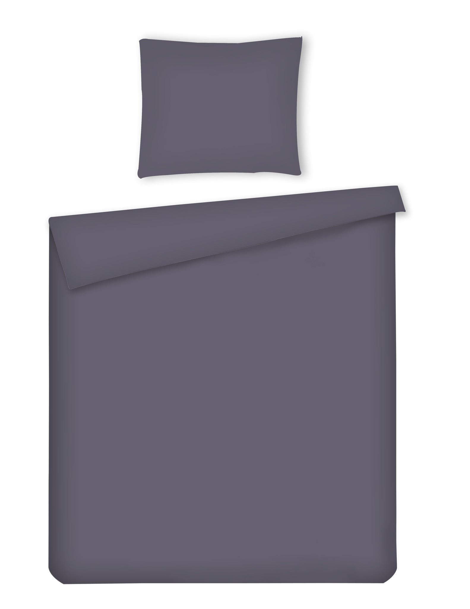 BETTWÄSCHE Micros - Violett, Textil (160/200cm) - home&you