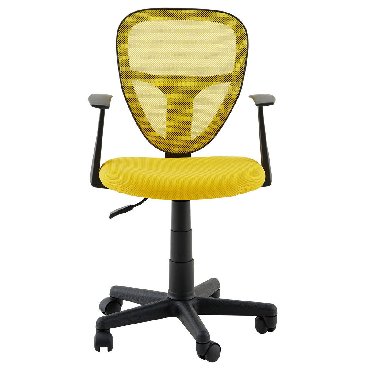 KINDERDREHSTUHL STUDIO gelb - Gelb, Textil (53/92/52cm) - IDIMEX