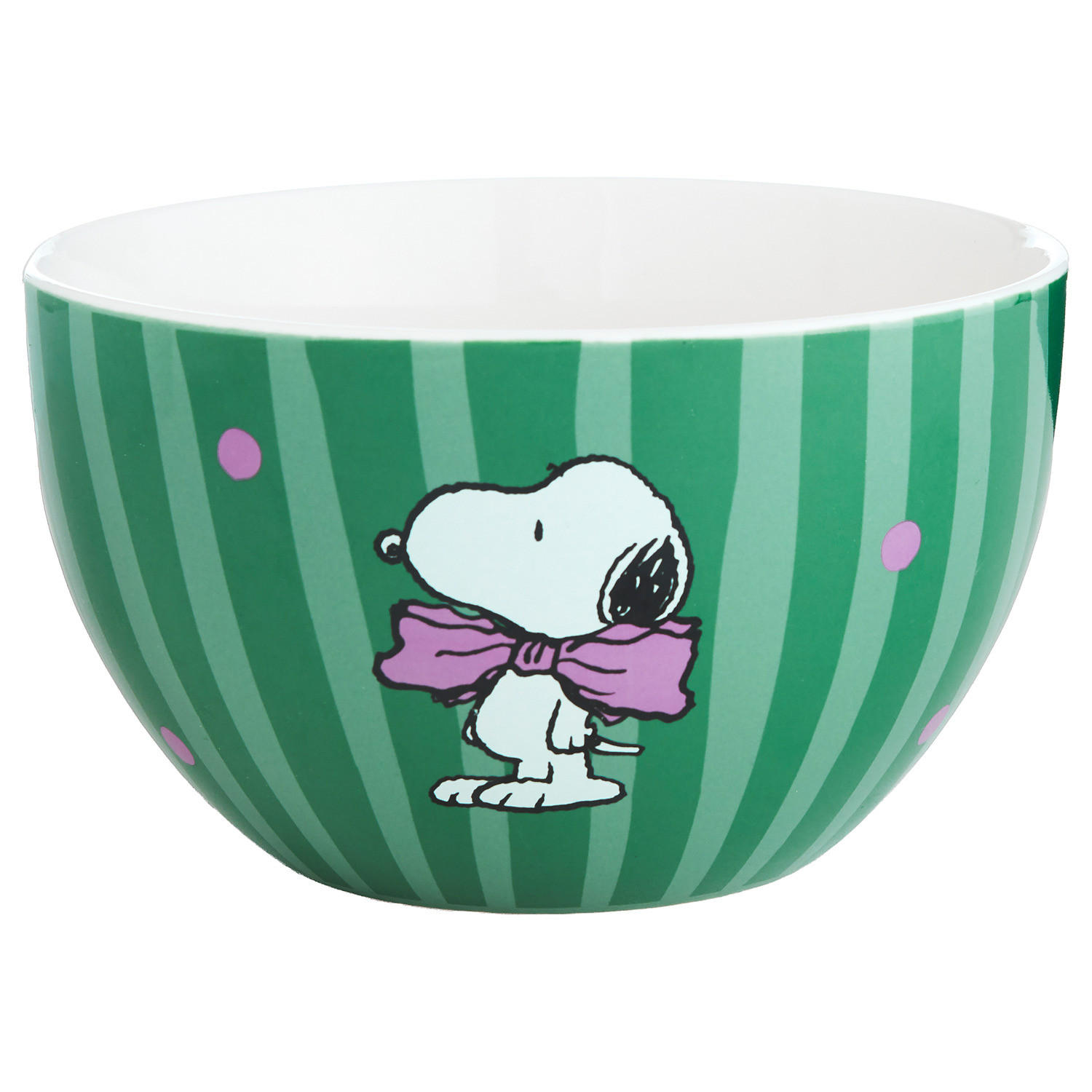 SCHALE Peanuts 600 ml - Grün, Keramik (14/14/8cm) - Butlers