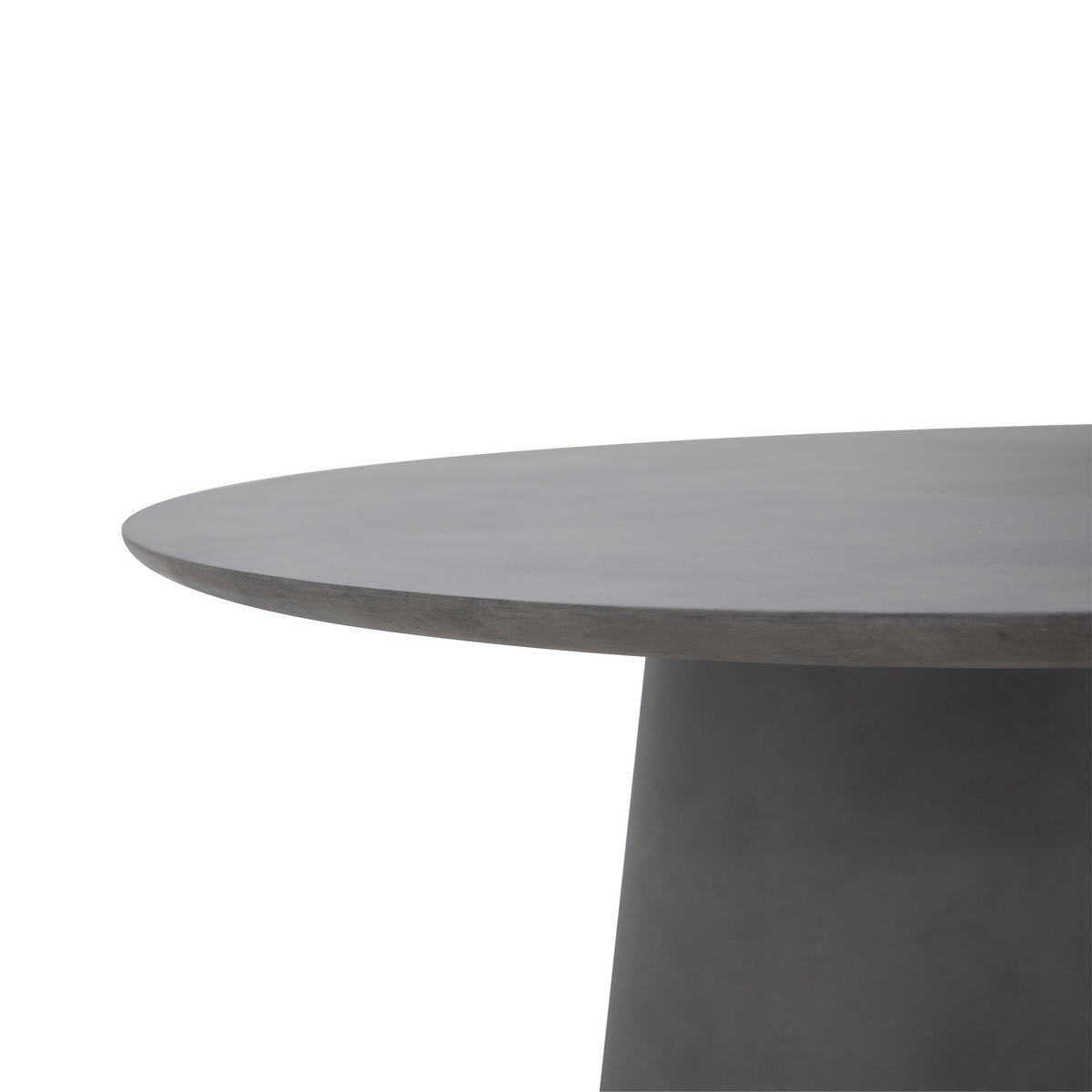 ESSTISCH RIO Groß aus Beton 152x152x75 - Grau, Naturmaterialien (152/152/75cm) - Elementi