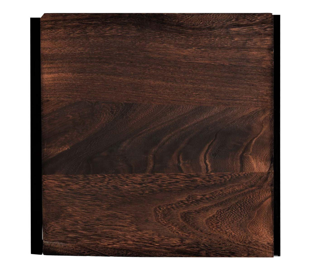 BLUMENTISCH quadratisch Dunkelbraun - Dunkelbraun, Holzwerkstoff (32/30/82cm) - MCW