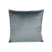 KISSENHÜLLE Samt&Sonders stein-grau 60/60 cm - Grau, Textil (60/60cm) - beties Heimtextil