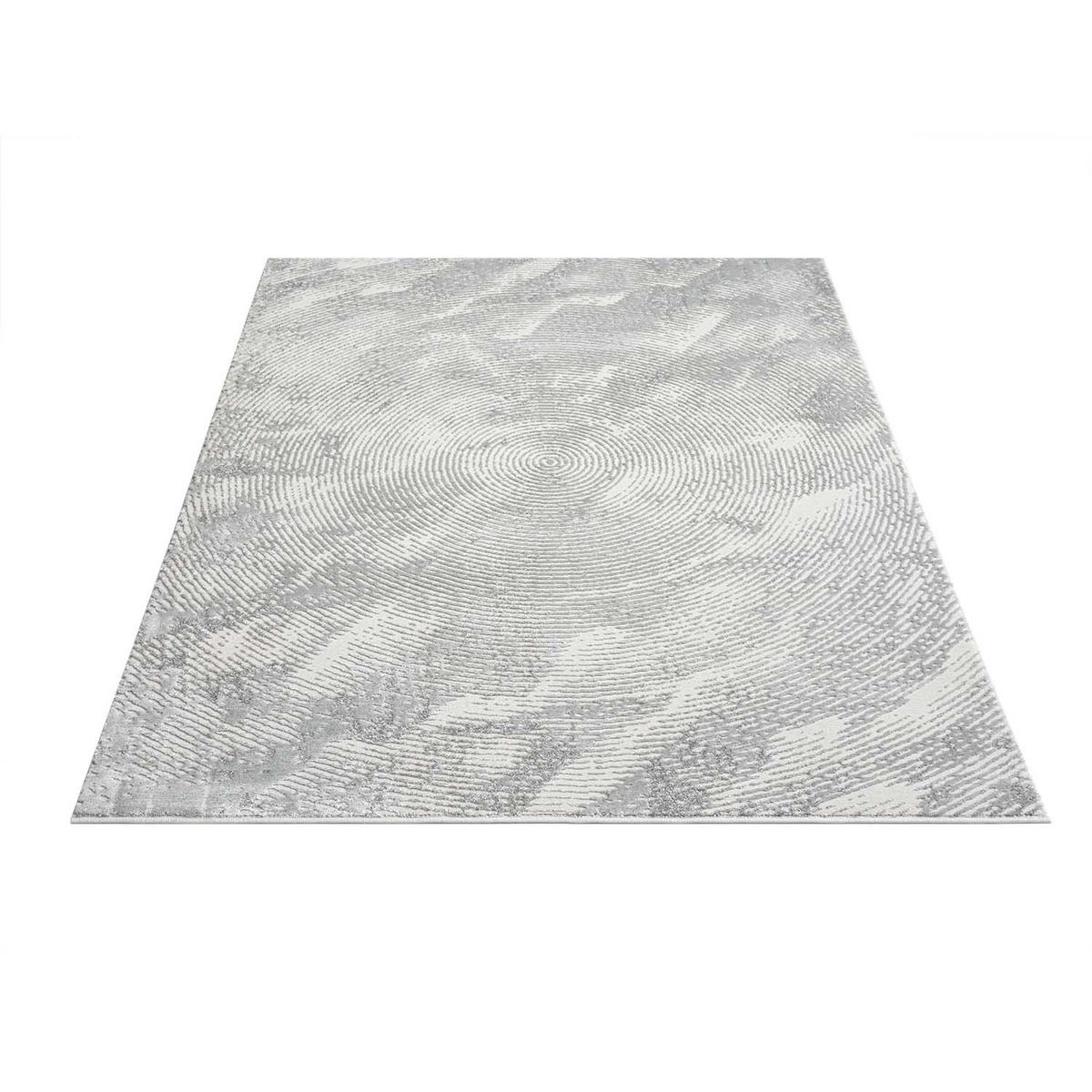 KURZFLOR-TEPPICH Antik 481 Grau 120x170 cm - Grau, Textil (120/170cm) - carpet city