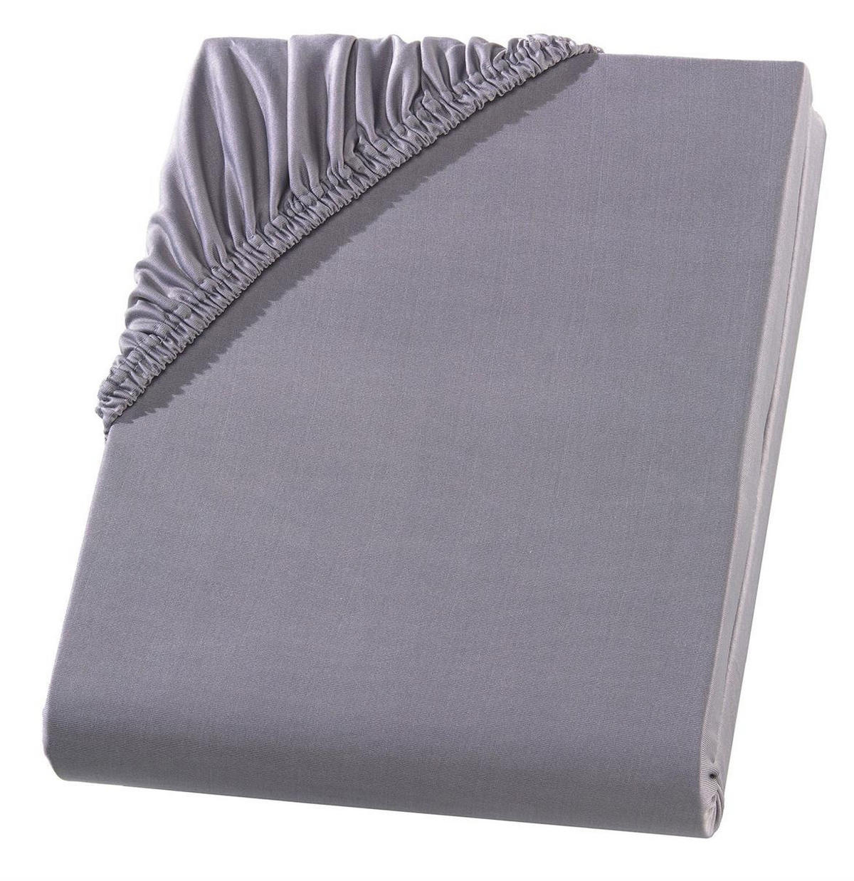 MIKROFASER-SPANNBETTLAKEN 90x200 Grau - Grau, Textil (90/200cm) - Carpe Sonno