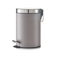 KOSMETIKEIMER - Grau - 3 Liter - Grau, Metall (17/26/17cm) - Zeller Present