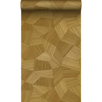 TAPETE 3D-Muster 53 cm x 10.05 m - Goldfarben, Papier (53/1000cm) - Origin Wallcoverings