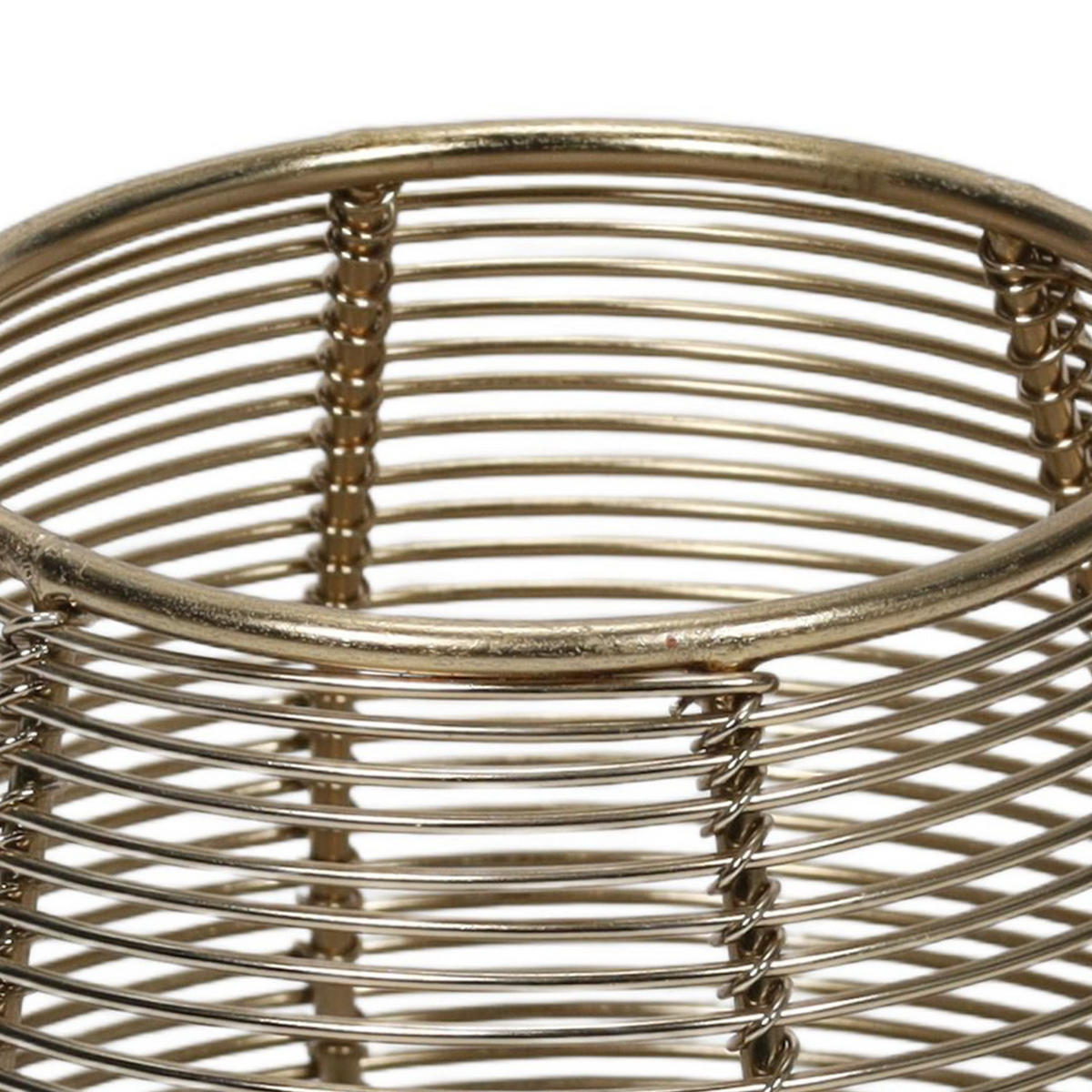 TEELICHTHALTER aus Metall 10/10/10 cm - Goldfarben, Metall (10/10/10cm) - Home Styling Collection