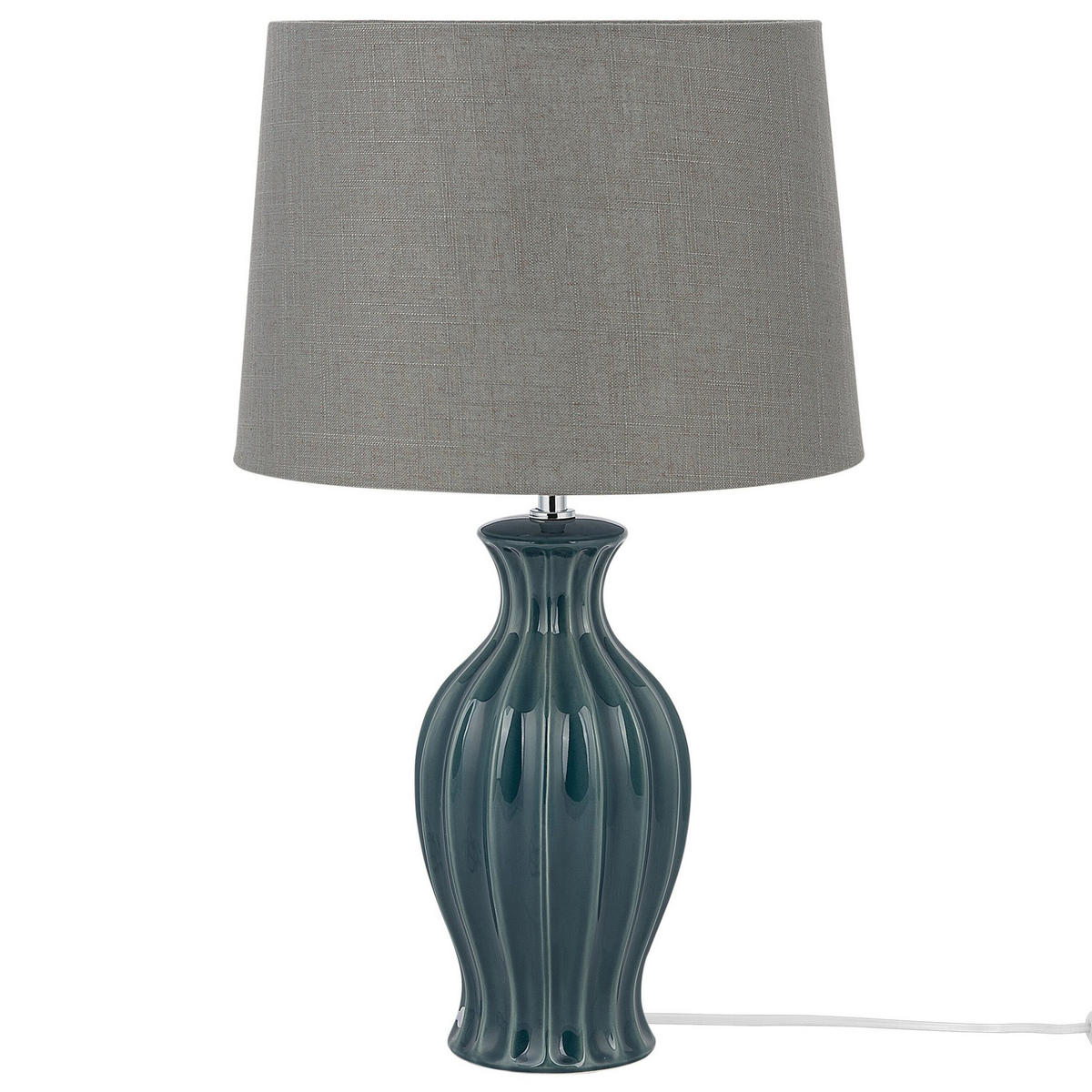 TISCHLAMPE Samina 35/35/59 cm - Grün, Keramik (35/35/59cm) - Beliani