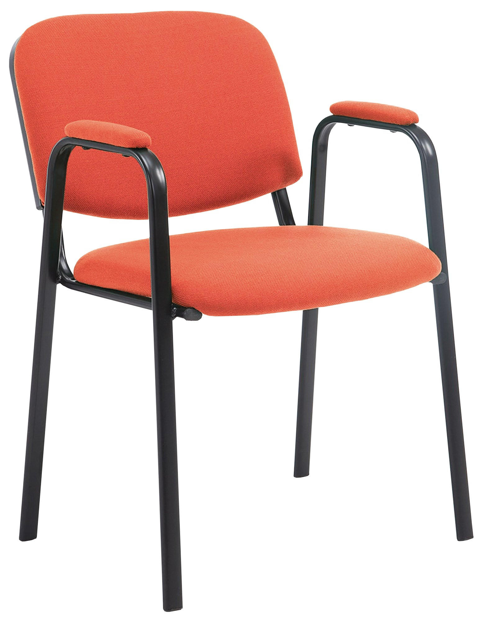 Deluke Besucherstuhl Rot 53x79x55 cm