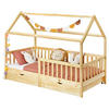 HAUSBETT NUNA 90X200 CM - Naturfarben, Holz (96/145/207cm) - IDIMEX
