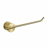 HALTER Für Toilettenpapier Rea Tomi 5809 Brush Gold - Goldfarben, Metall (6/3/20cm) - REA