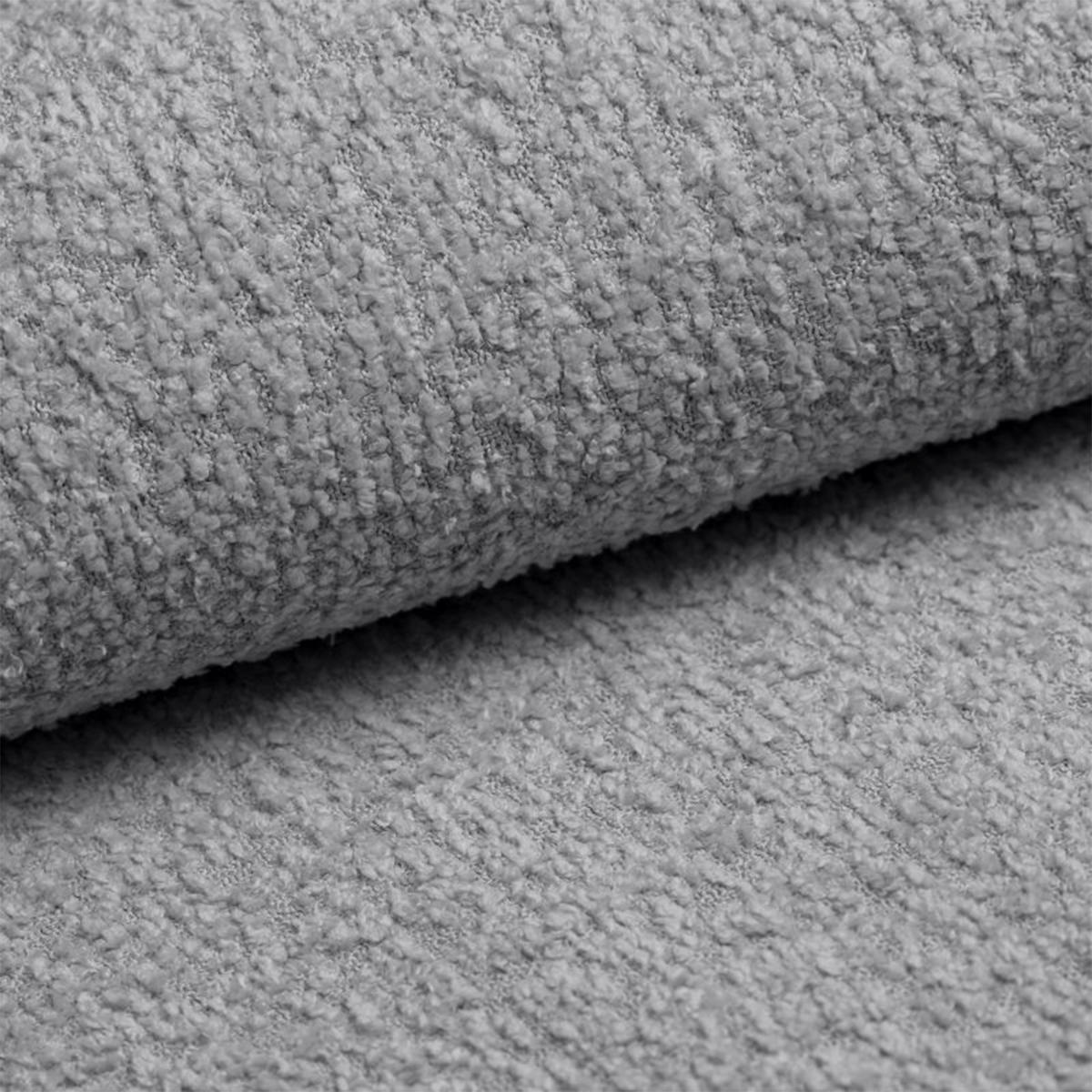 POLSTERBETT Menfi 120x200 cm, Hellgrau - Grau, Textil (120/200cm) - Fedve