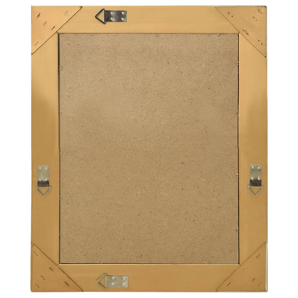 WANDSPIEGEL im Barock-Stil 50x60 cm Golden - Goldfarben, Holz (50/2/60cm) - furnicato