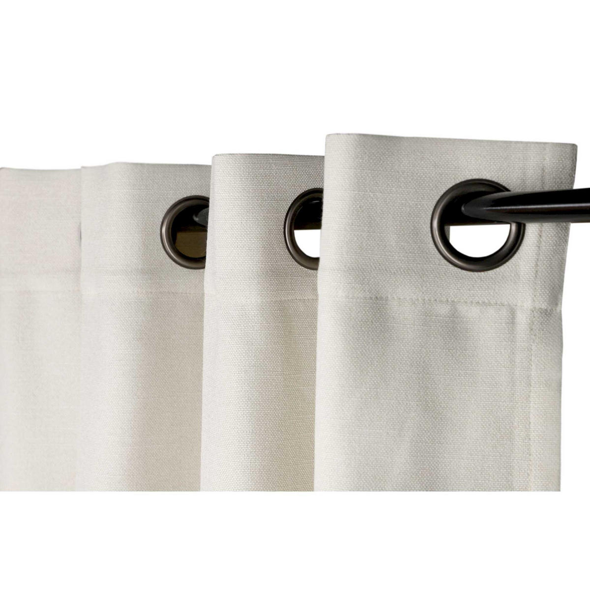 ZÁVES s očkami COAST - biela, textil (140/1/250cm) - Schöner Wohnen