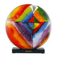 VASE Wassily Kandinsky - Farbstudie / Quadrate, Porzellan, Bunt, 33.5 cm - Multicolor, Keramik (33cm) - Goebel