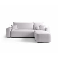 ECKSOFA mit Schlaffunktion SENNO Curio 80 Rechts - Hellgrau, Textil (250/150cm) - Bedante