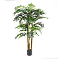 KUNSTBAUM Künstliche Goldfruchtpalme – Elion 180 cm - Grün, Kunststoff (180cm) - aplanta