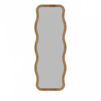 STANDSPIEGEL aus Holz 50x160 cm - Luna - Klares Holz - Eschefarben, Holz (50/160/2.2cm) - Drawer